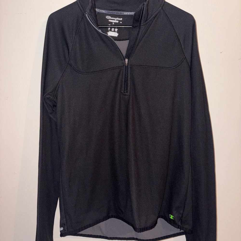 Champion Black Powertrain Quarter-Zip